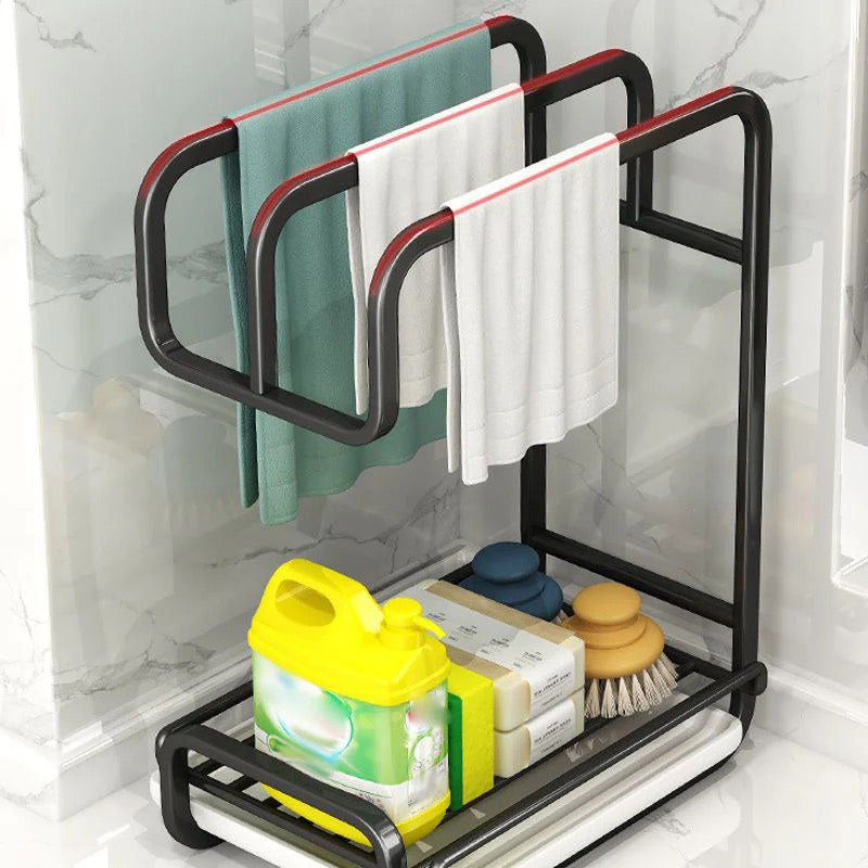 Kitchen Cloth Organizer & Drying Rack