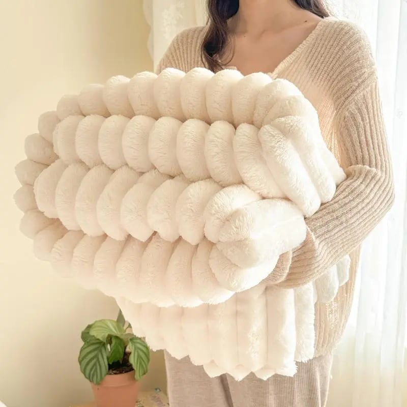 Super Soft Teddy Blanket – Double-Sided & Warm
