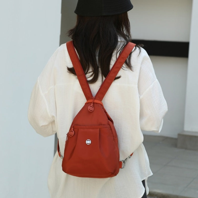2-in-1 Convertible Multi-Compartment Backpack and Shoulder Bag