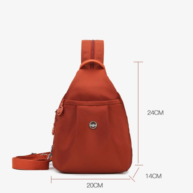 2-in-1 Convertible Multi-Compartment Backpack and Shoulder Bag