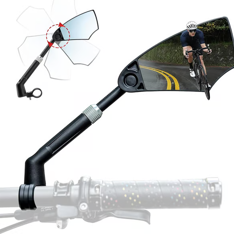 Adjustable Bicycle Handlebar Mirror - 360 Degree View