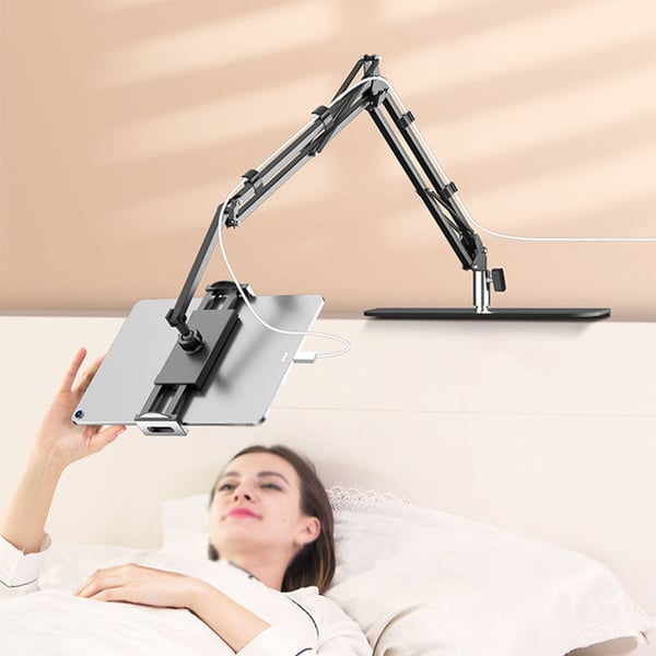 Hidden Bed Holder – Retractable Stand for Phone & Tablet