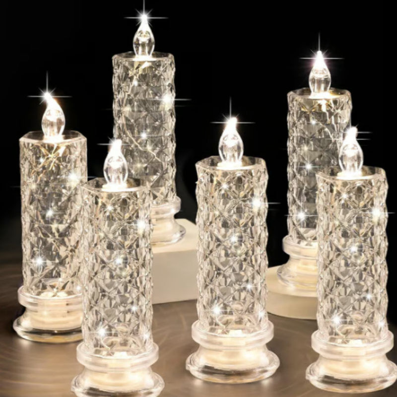 Romantic LED Candles – Value Pack 4 Pieces