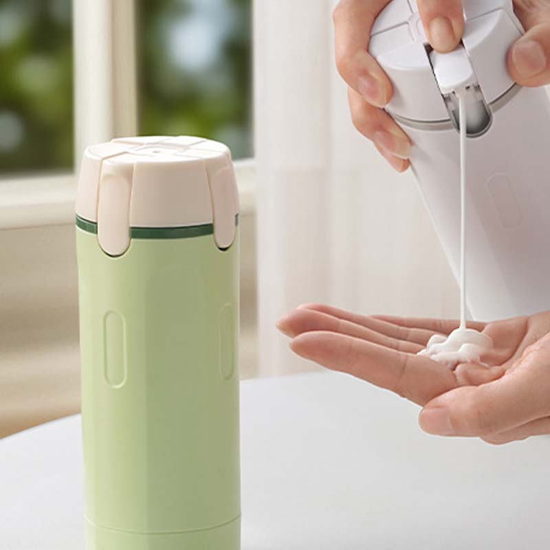 4-in-1 Travel Bottle Set for Carry-on – Leak-proof Silicone Travel Bottles