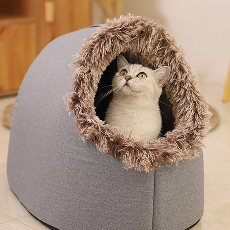 Cozy Warm Pet Sleeping Cave