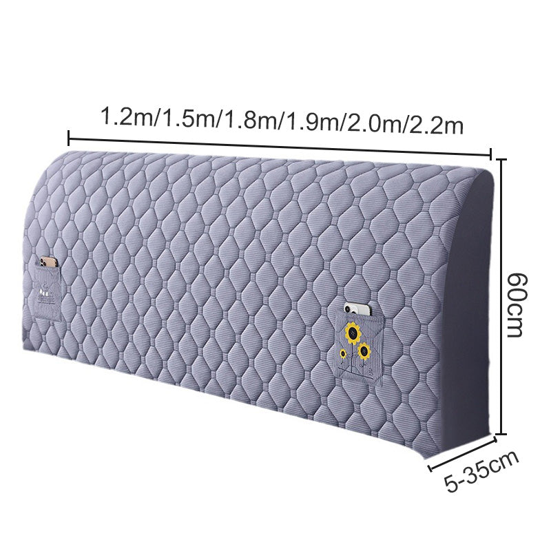 Padded Headboard Cover - Elastic Fit
