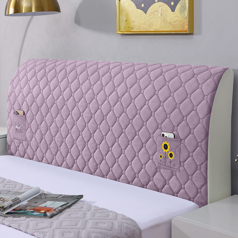 Padded Headboard Cover - Elastic Fit