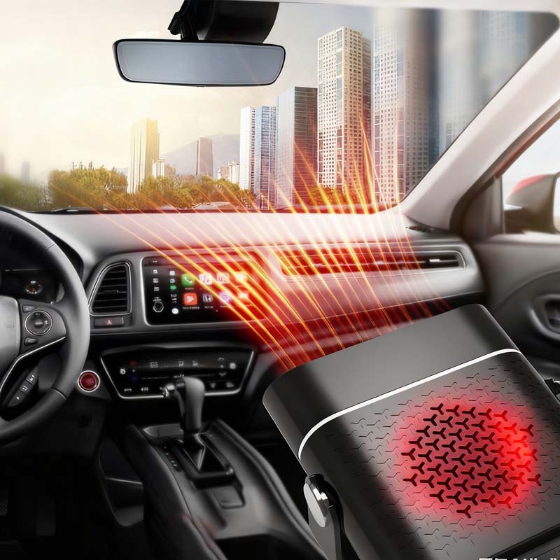 Fast Window Defroster & Car Heater (2-in-1)