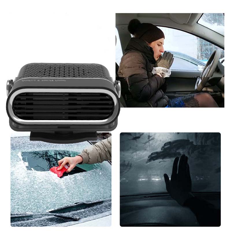 Fast Window Defroster & Car Heater (2-in-1)