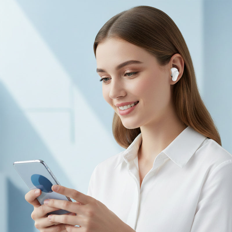 4-in-1 Wireless Earbuds with LED Powerbank Case