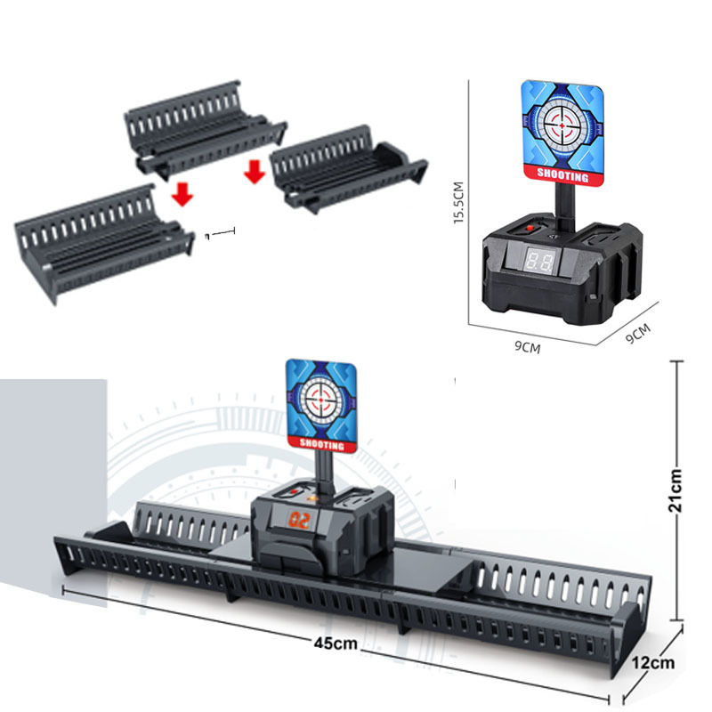 Interactive Shooting Game with Moving Targets & Auto-Reset
