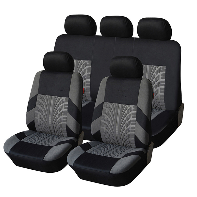 Tough Car Seat Cover Set (Tire-Tread Look)