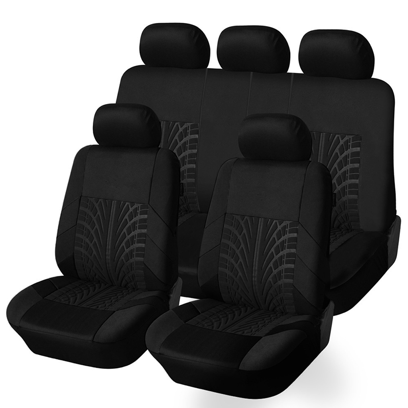 Tough Car Seat Cover Set (Tire-Tread Look)
