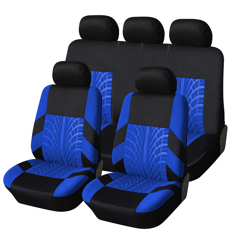 Tough Car Seat Cover Set (Tire-Tread Look)