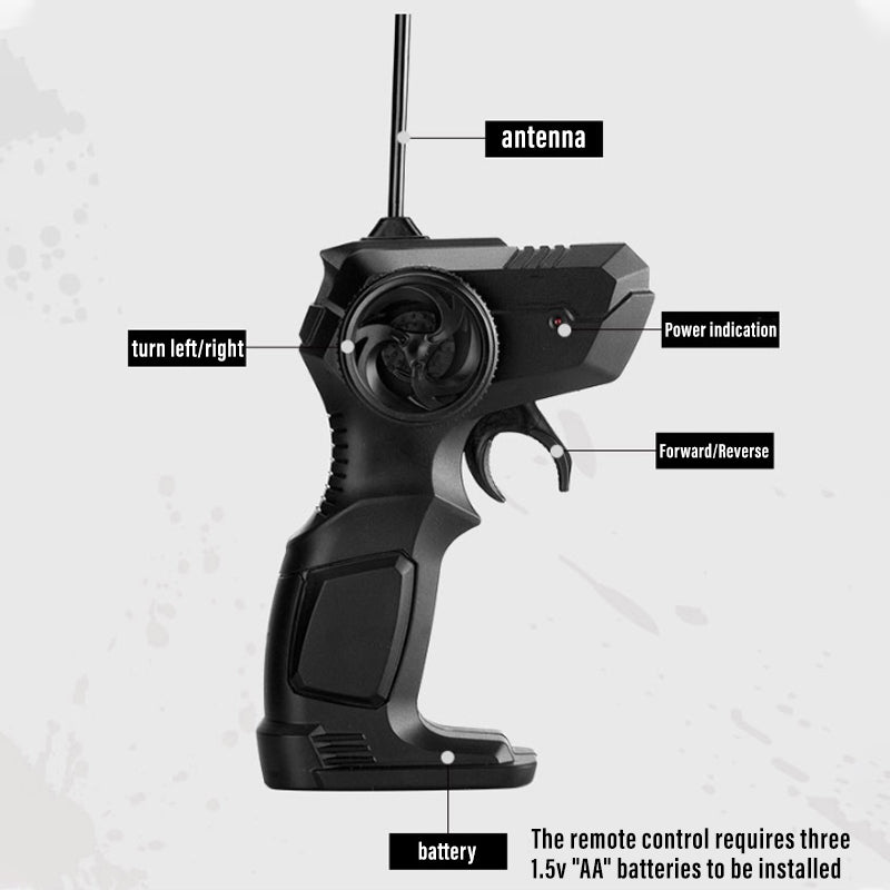 Rugged 4x4 Off-Road Vehicle with Remote Control