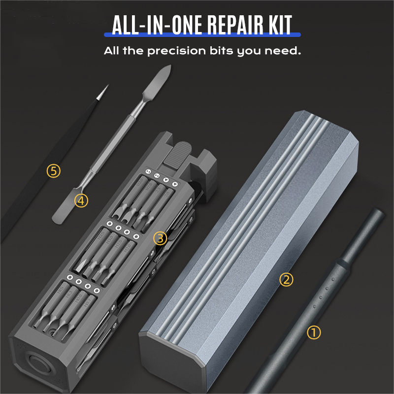 [44]-Piece Precision Screwdriver Set