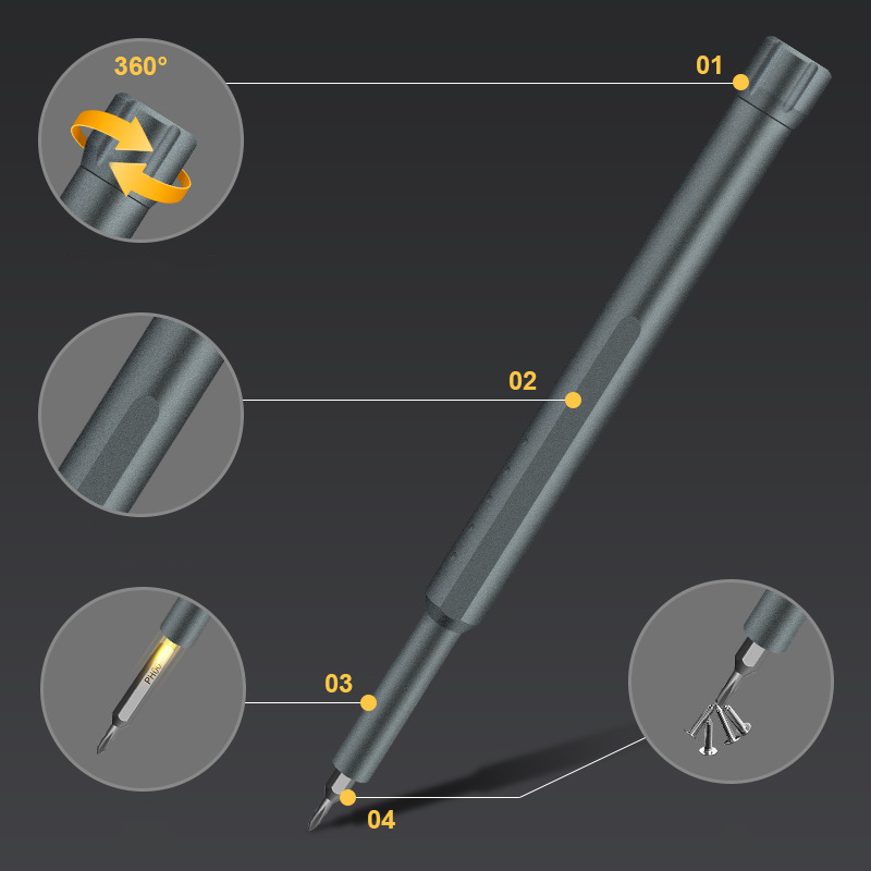[44]-Piece Precision Screwdriver Set