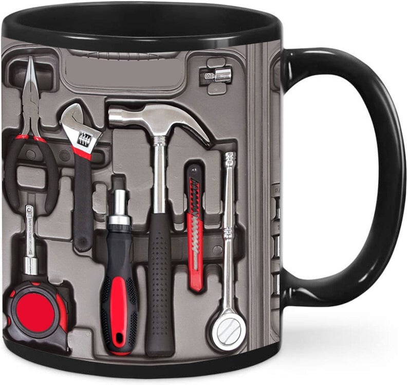 Tough Guy Mug - Toolbox Design