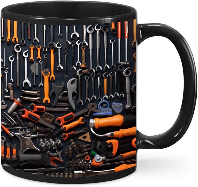 Tough Guy Mug - Toolbox Design