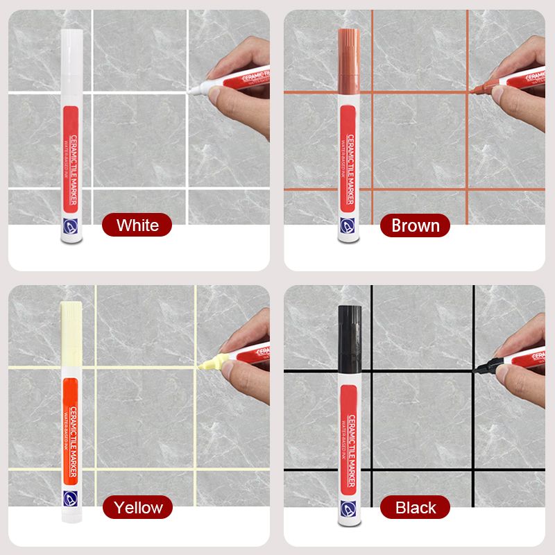 Mold-Resistant and Waterproof Tile Grout Pen ✏️