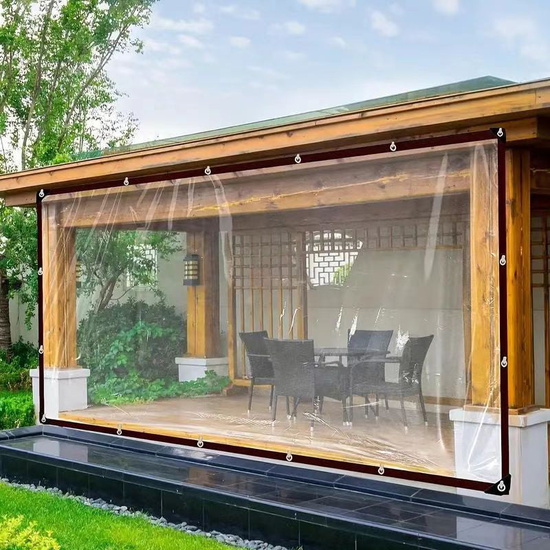 Heavy-Duty Clear Waterproof Tarp | UV-Resistant and Tear-Proof