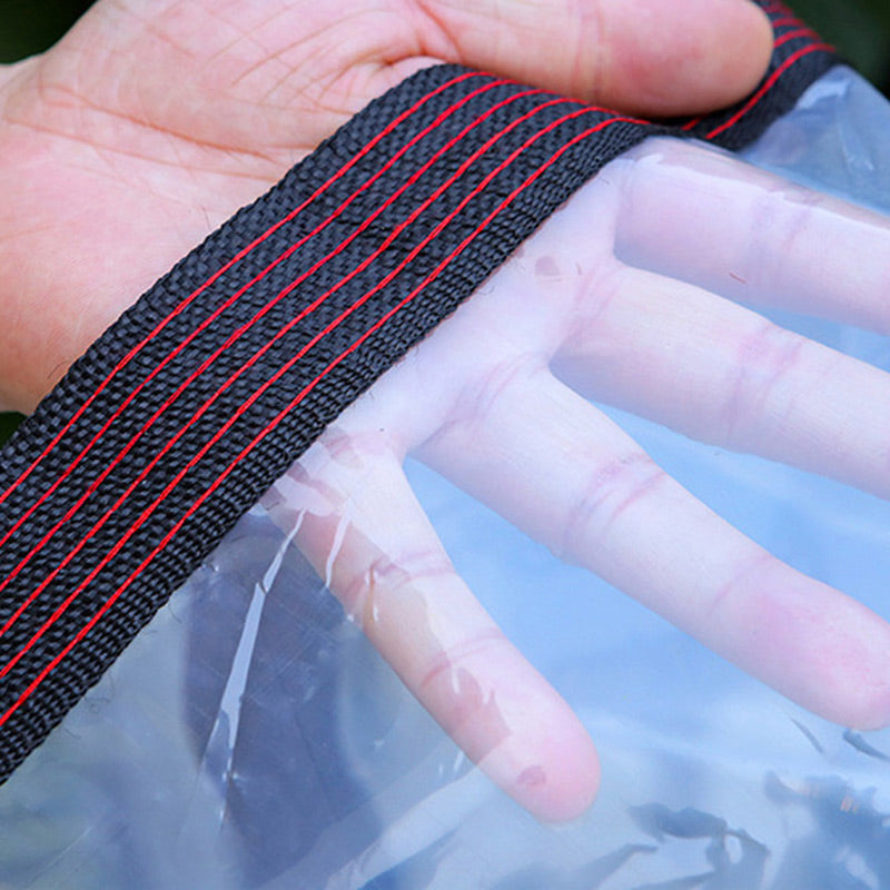 Heavy-Duty Clear Waterproof Tarp | UV-Resistant and Tear-Proof