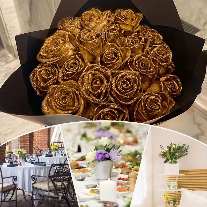 DIY Glitter Rose Set - Make Your Own Bouquet