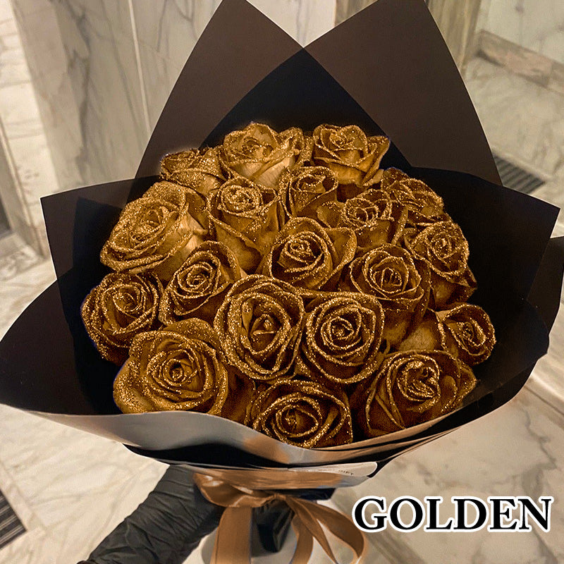 DIY Glitter Rose Set - Make Your Own Bouquet