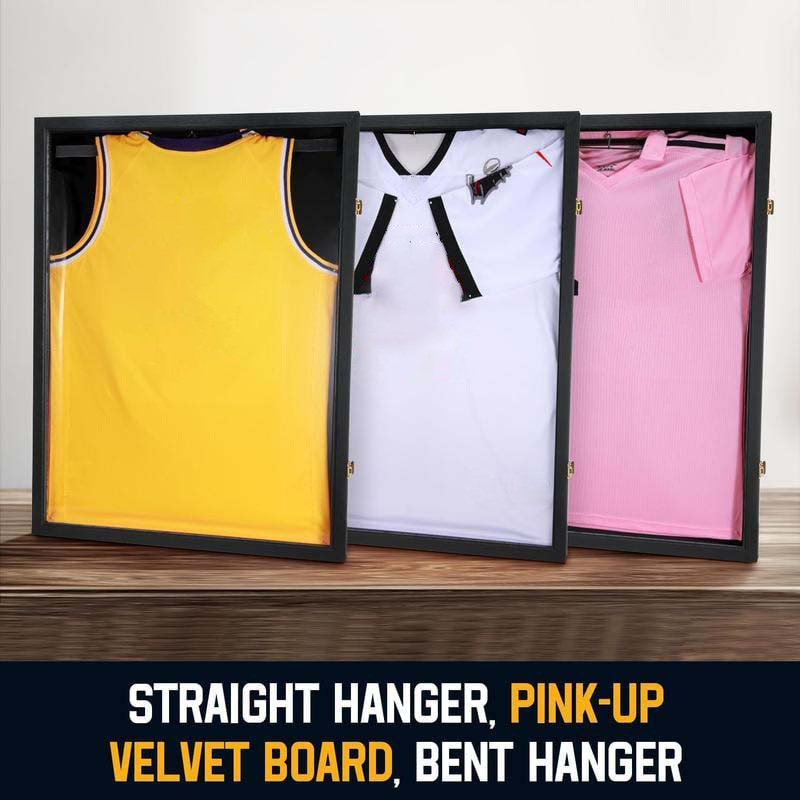 Wooden Shirt Display Frame with Magnetic Closure