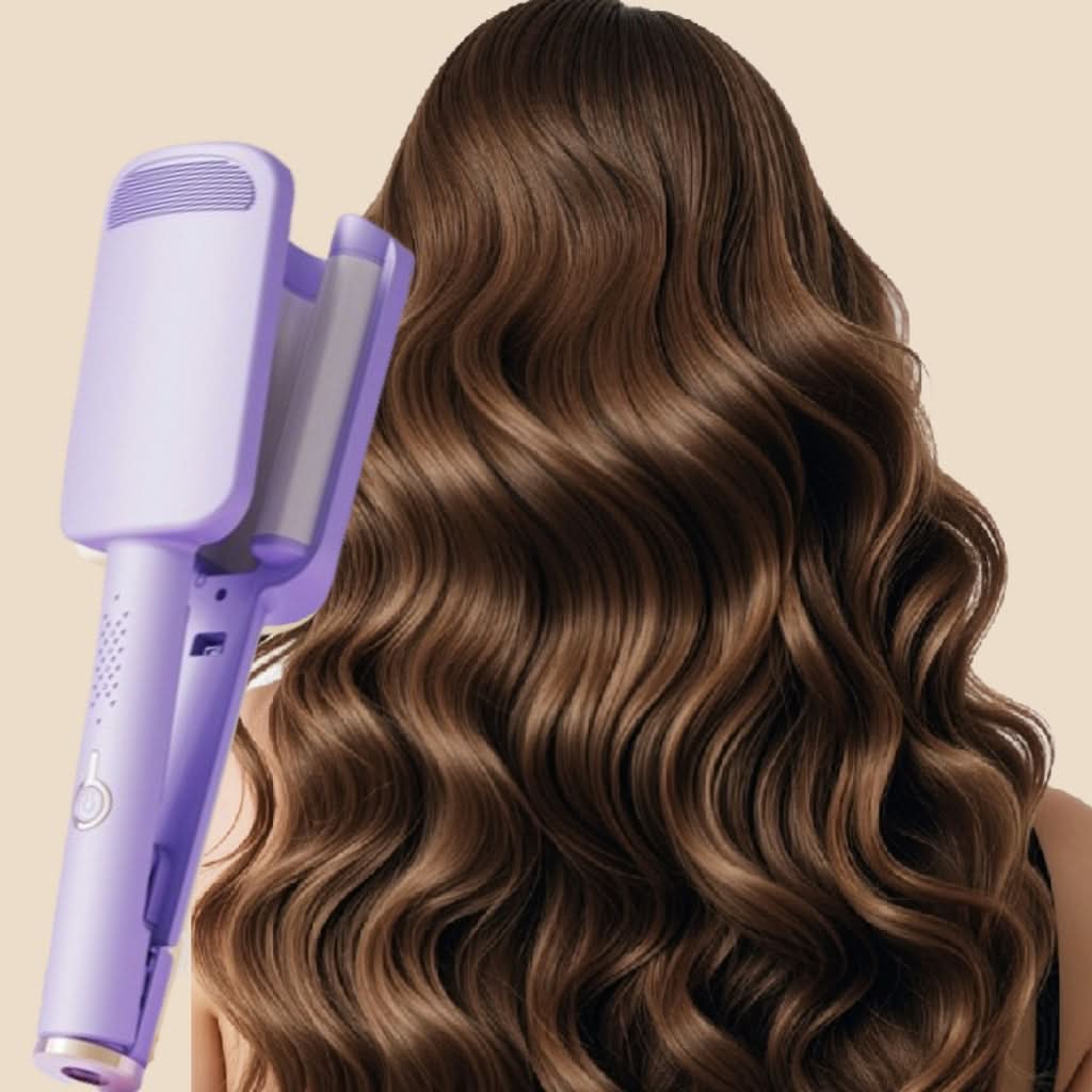32mm Hair Waver - Beach Wave Curling Iron for Loose Waves & Mermaid Hair