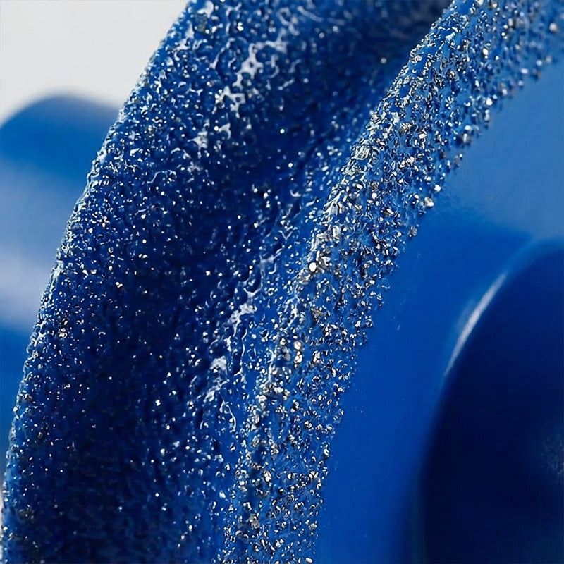 Concave grinding wheel for stone