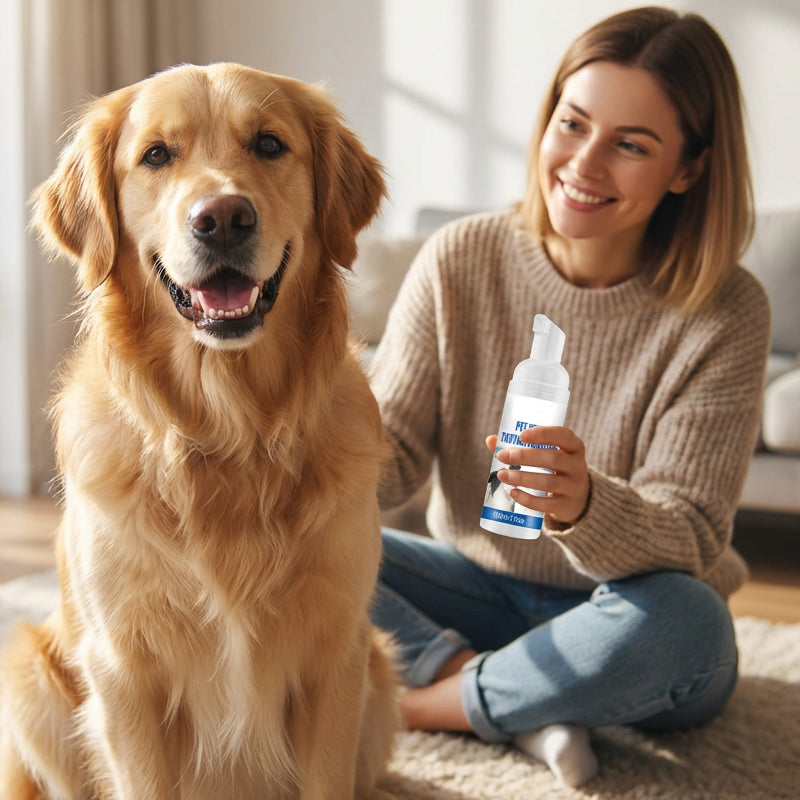🐶🐱 Tartar Remover Foam for Dogs