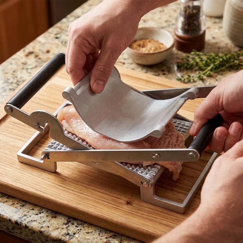 🥩 Manual Meat Slicer and Pounder