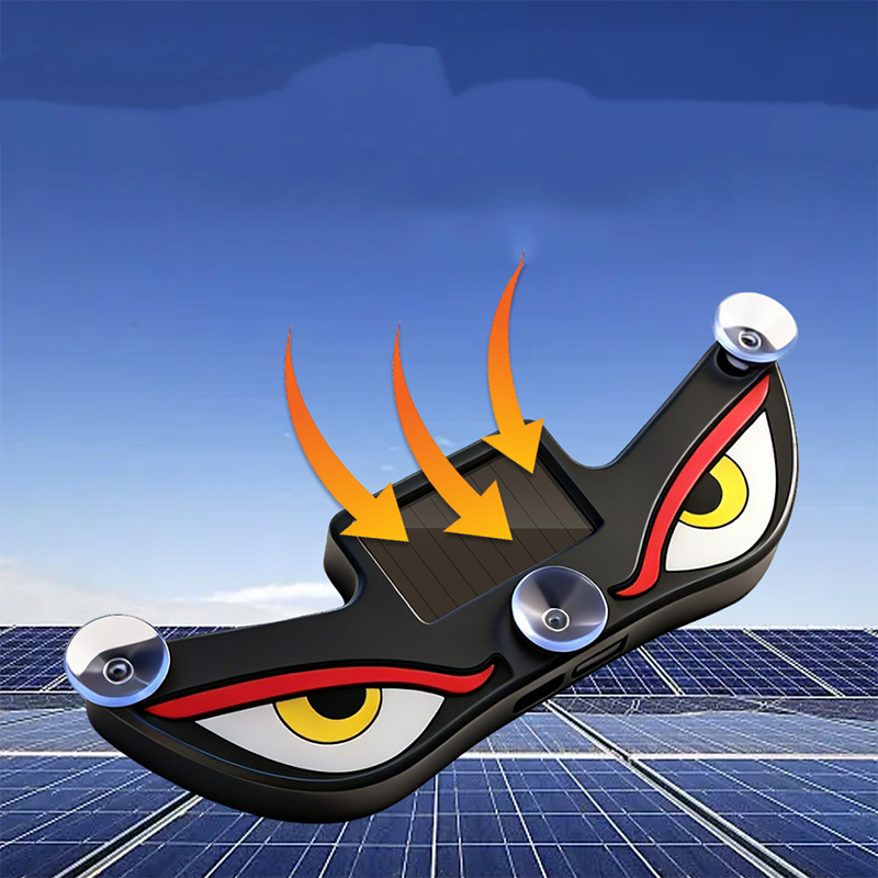 Solar LED Demon Eyes Car Window Lights