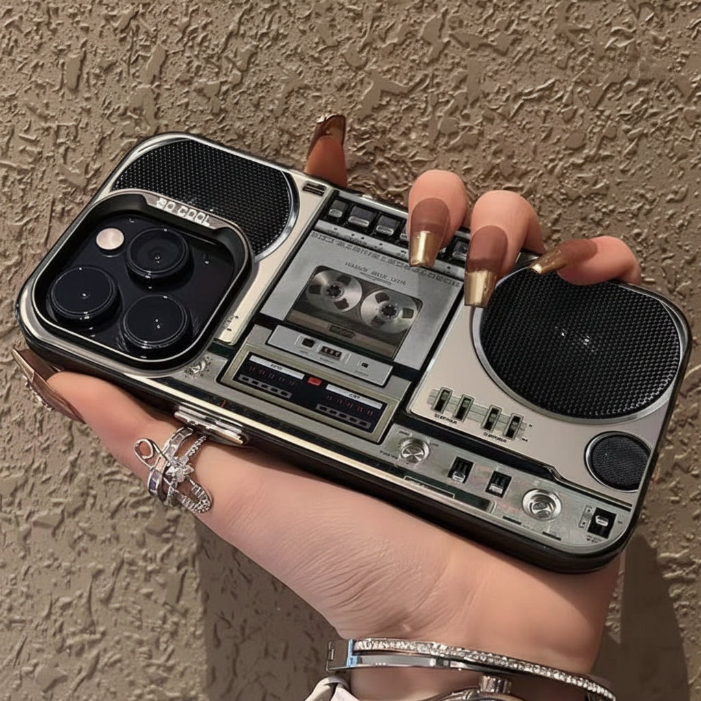 Retro Cassette Tape Phone Case