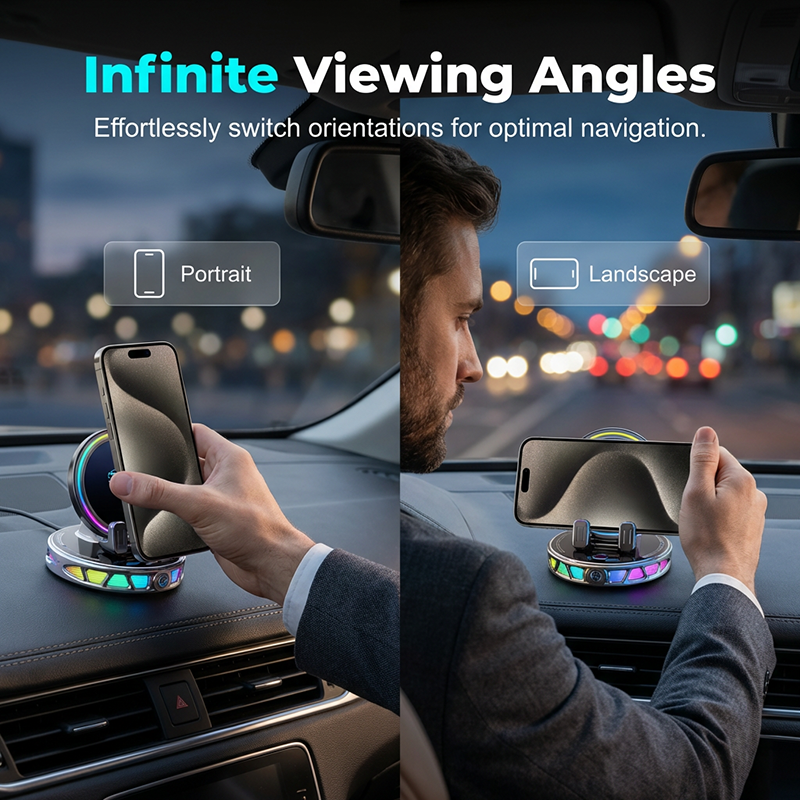 RGB Car Phone Holder