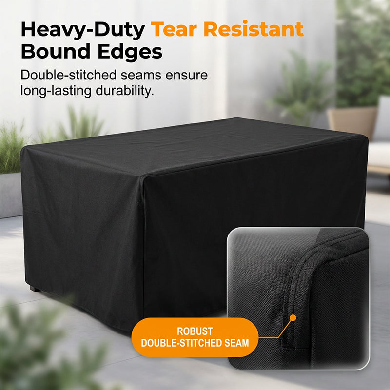 Waterproof Garden Furniture Cover – Made of 210D Oxford Fabric, UV-Resistant and Windproof