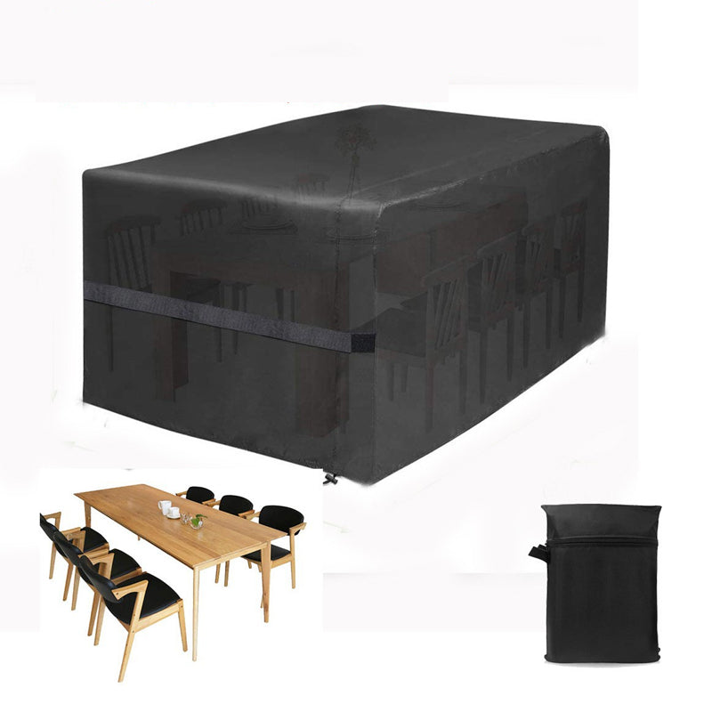 Waterproof Garden Furniture Cover – Made of 210D Oxford Fabric, UV-Resistant and Windproof