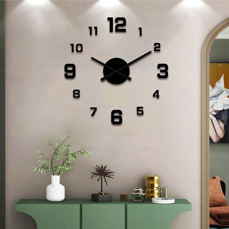 Floating 3D Art DIY Acrylic Clock Set