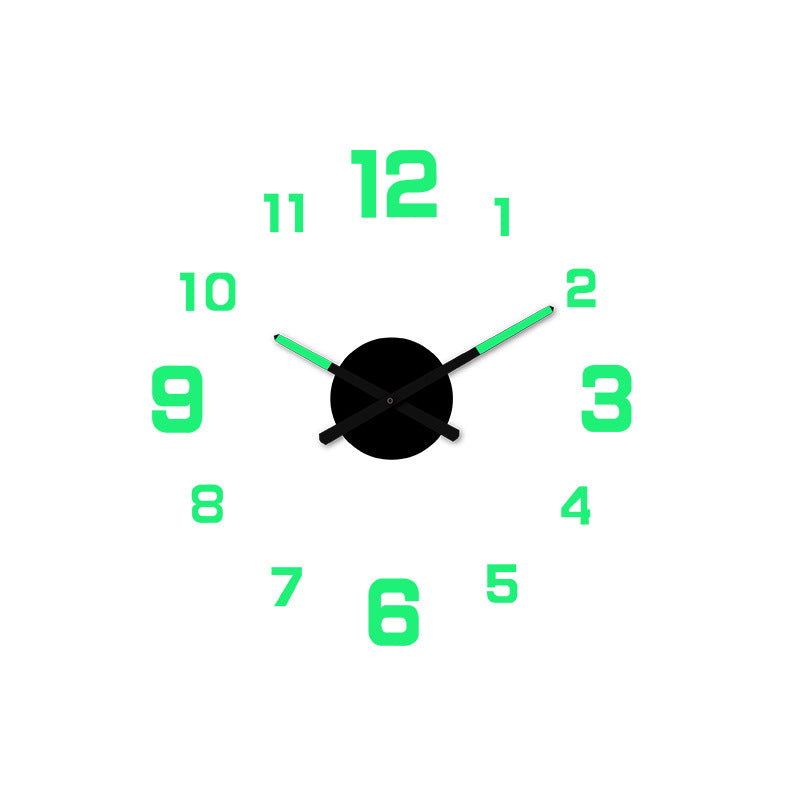 Floating 3D Art DIY Acrylic Clock Set