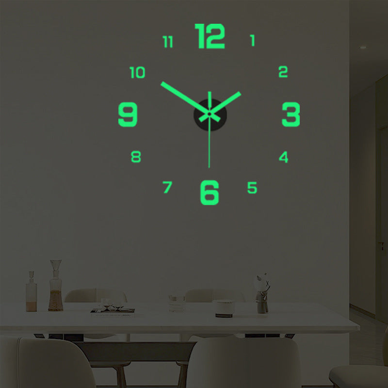 Floating 3D Art DIY Acrylic Clock Set