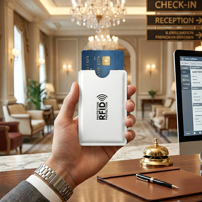 RFID Blocking Credit Card Sleeves / Anti-Skimming Credit Card Holders