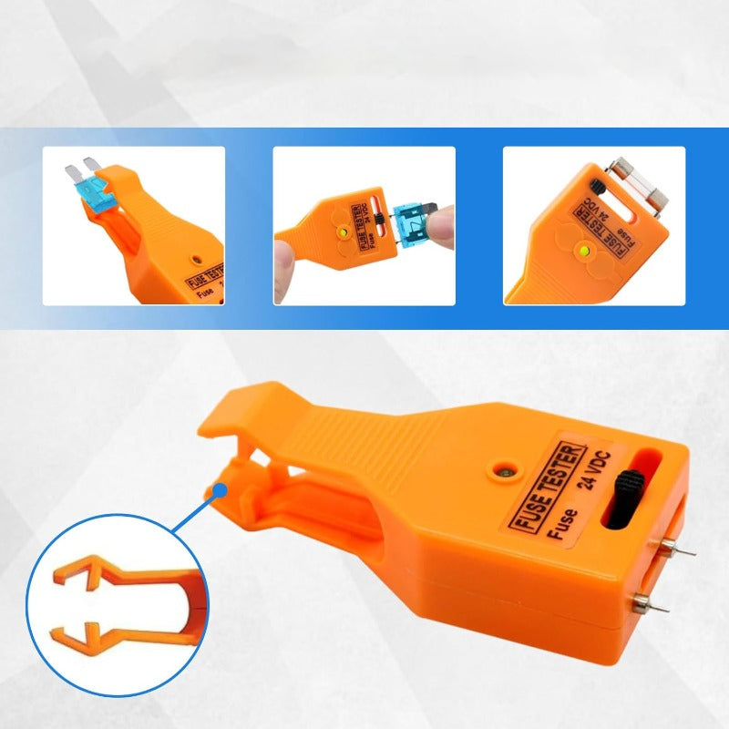 2-in-1 Car Fuse Tester and Puller – Quick Check and Easy Replacement