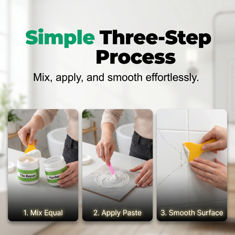 Tile Grout Cleaning and Repair Kit – Remove Cracks and Restore Shine 🧱✨ Professional Repair in Minutes – No Experience Needed, Clean & Perfect Results! 🛠️💎