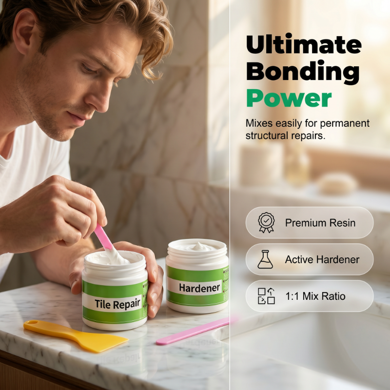 Tile Grout Cleaning and Repair Kit – Remove Cracks and Restore Shine 🧱✨ Professional Repair in Minutes – No Experience Needed, Clean & Perfect Results! 🛠️💎