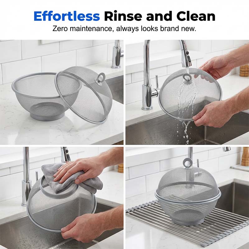 Fruit Basket with Lid – Protects Fruit and Keeps It Fresh