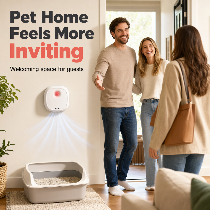Ultra-Quiet Intelligent Pet Odor Eliminator