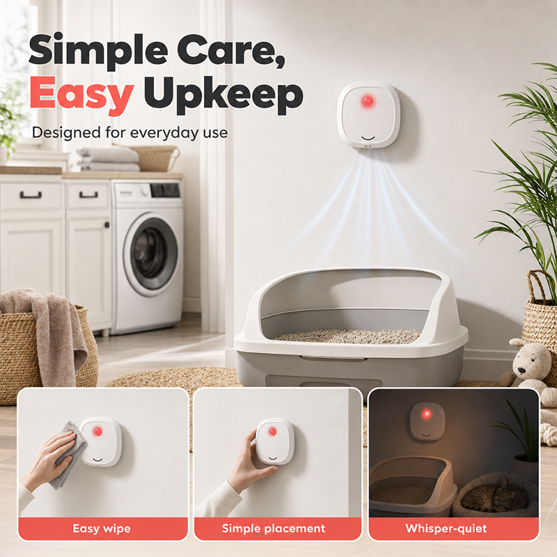 Ultra-Quiet Intelligent Pet Odor Eliminator