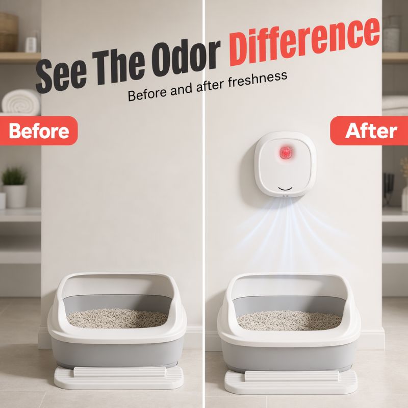 Ultra-Quiet Intelligent Pet Odor Eliminator