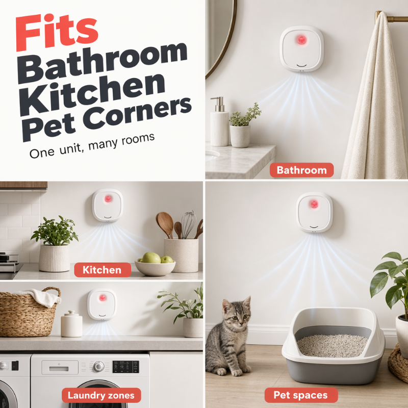 Ultra-Quiet Intelligent Pet Odor Eliminator